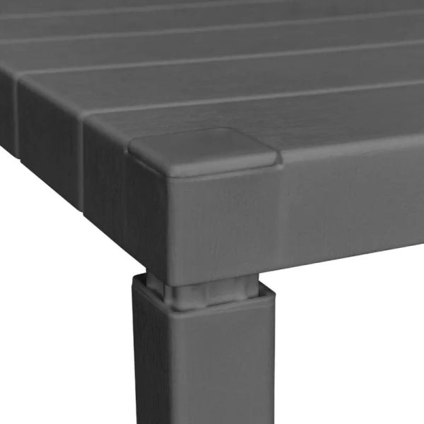 Этажерка прямоугольная Natura (серый, 330х384х725 мм)