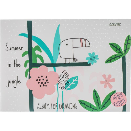 Альбом для рисования Kroyter На природе А4 24 листа