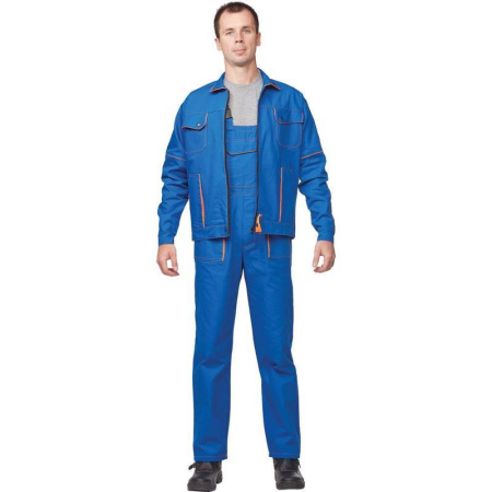 Костюм рабочий летний мужской л06-КПК васильковый (размер 44-46, рост 182-188)