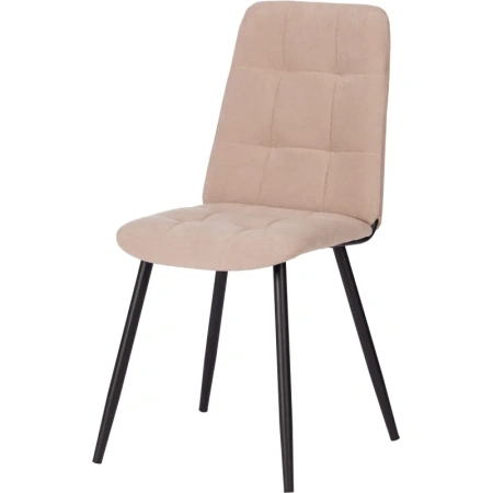 Стул обеденный Комус Мебель Felicita бежевый (ткань, металл)
