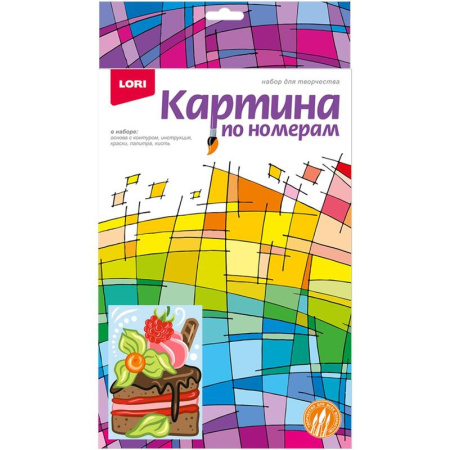 Картина по номерам Lori Сладкий тортик