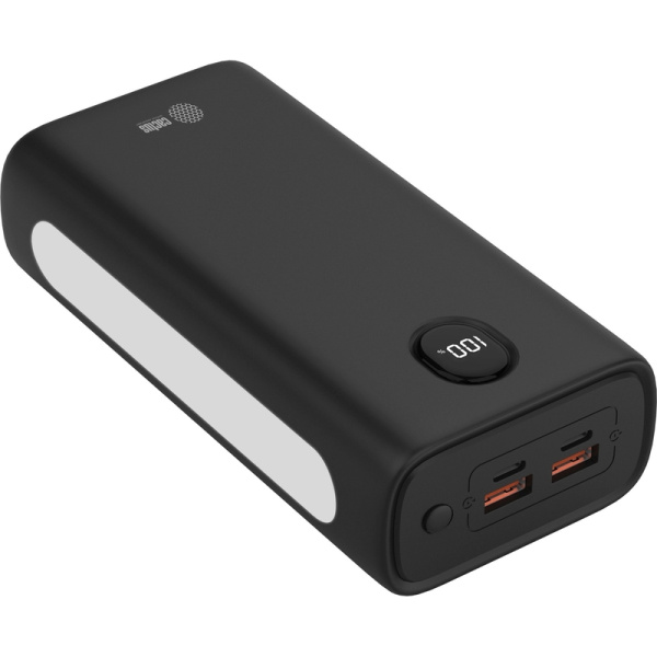 Внешний аккумулятор (power bank) Cactus CS-PBFSJA-30000 30000 мАч 5W  чёрный