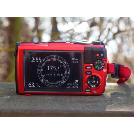 Фотоаппарат OM System Tough TG-7 body красный