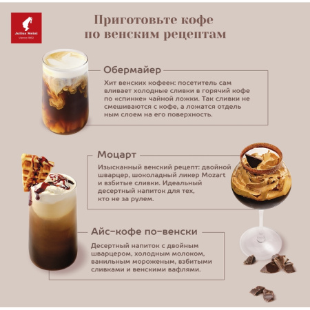 Кофе в зернах Julius Meinl Vienna Melange 1 кг (пакет)