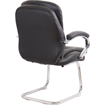 Конференц-кресло Easy Chair 515V PU чёрное (экокожа,  металл)