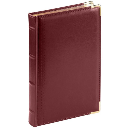 Ежедневник полудатированный Bruno Visconti Boss искусственная кожа A5+ 208 листов бордовый (145х217 мм) (артикул производителя 3-404/270) Ежедневник полудатированный Bruno Visconti Boss искусственная кожа A5+ 208 листов бордовый (145х217 мм) (артикул производителя 3-404/270)