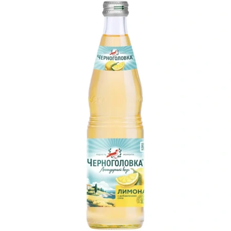 Напиток газированный Черноголовка Лимонад 0.5 л (стеклянная бутылка)