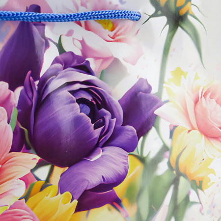 Пакет подарочный ламинированный Miland Optima (32.7x26.4x8 см)