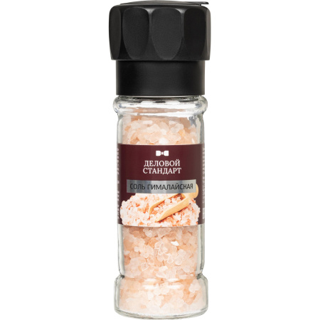 Соль Деловой Стандарт гималайская розовая мельница 100 г