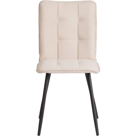 Стул обеденный Комус Мебель Flame бежевый (ткань, металл)