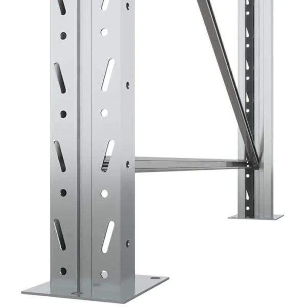 Стеллаж паллетный фронтальный 96-252711200P (серый/оранжевый,  2700х1100х2500 мм)