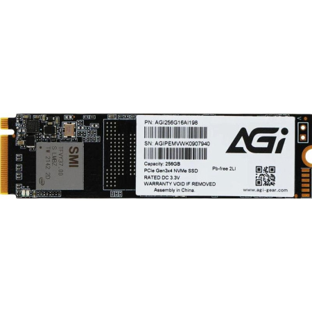 SSD накопитель Agi AI198 256 ГБ (AGI256G16AI198) SSD накопитель Agi AI198 256 ГБ (AGI256G16AI198)