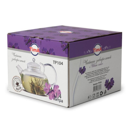 Чайник заварочный Tima Иван-чай 1400 мл