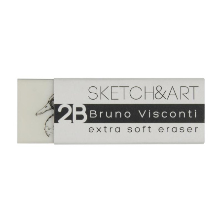 Ластик Sketch&Art каучуковый прямоугольный 58x20х10 мм Ластик Sketch&Art каучуковый прямоугольный 58x20х10 мм