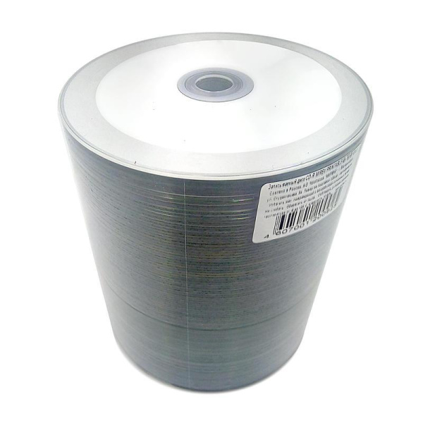 Диск CD-R Mirex Printable inkjet 700 Мб 48x 100 штук в упаковке