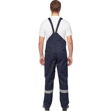 Костюм рабочий летний мужской л05-КПК с СОП синий/васильковый (размер 52-54, рост 158-164)