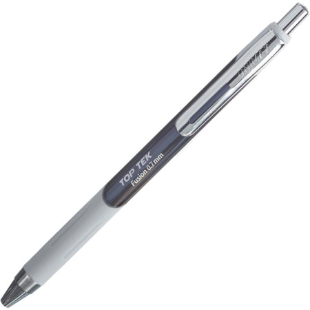 Ручка шариковая одноразовая автоматическая Unimax Top Tek Fusion синяя (толщина линиии 0.5 мм)