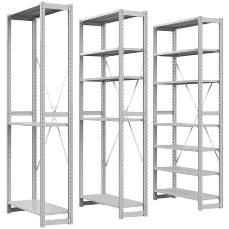 Стеллаж металлический ГТС Универсал (6 полок, 1060х600х2200 мм)