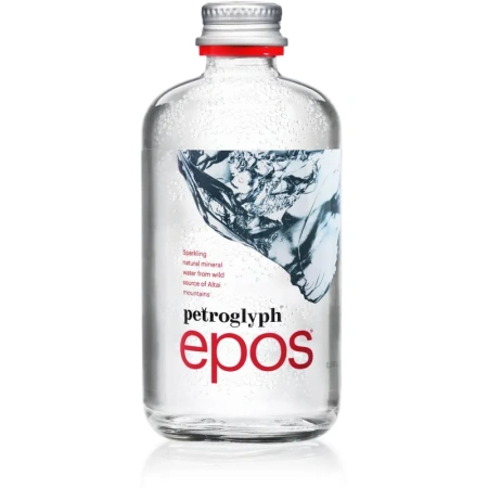 Вода минеральная Petroglyph Epos газированная стекло 0.375 л