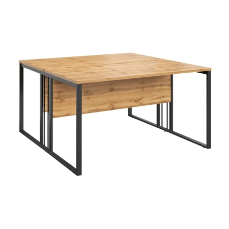 Рабочая станция Easy Loft двухместная (дуб натуральный, 1180х1370х752  мм)