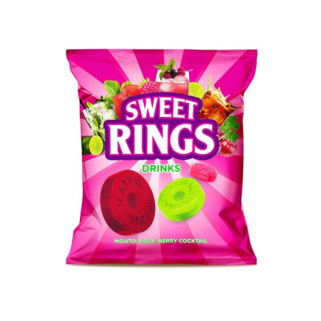 Леденцы Sweet Rings Drinks 180 г