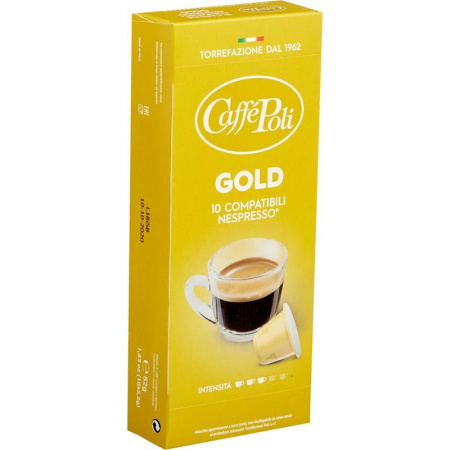 Капсулы для кофемашин Caffe Poli Gold 10*5,2г.