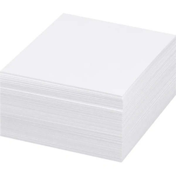 Блок для записей Комус 90x90x50 мм белый (плотность 100 г/кв.м)