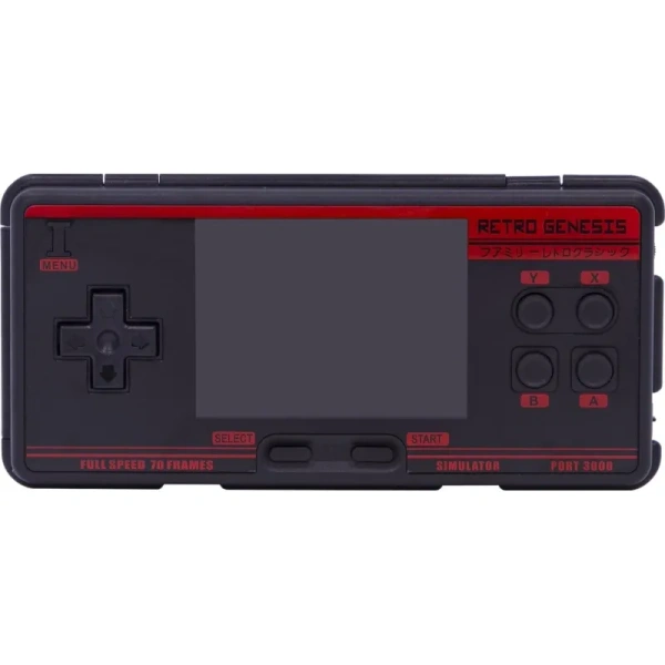 Игровая приставка (консоль) Retro Genesis Port 3000 чёрная + 4000 игр  (Pkt201)