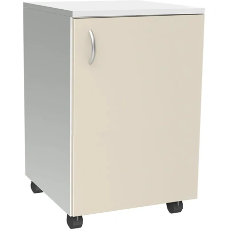 Тумба медицинская Megi МД-103 (белый/бежевый, 430х450х660 мм)