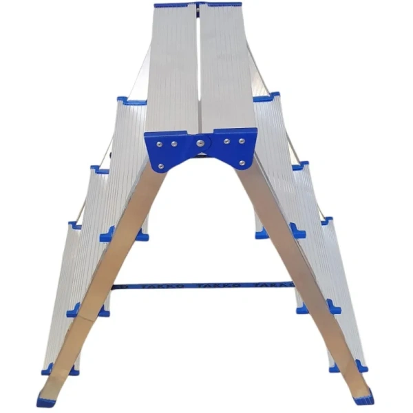 Стремянка алюминиевая двусторонняя 2х4 ступени Tarko (T04204)