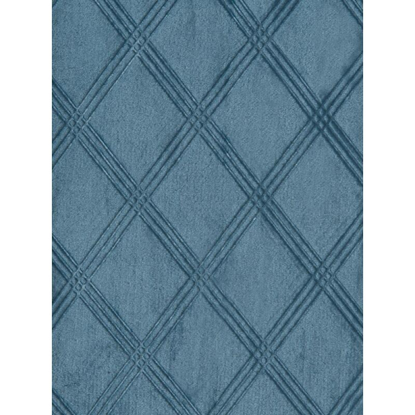 Плед Texrepublic Elite Клетка фланель 200x220 см синий