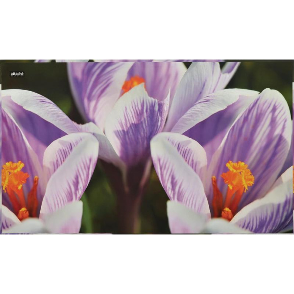 Коврик на стол Attache Selection Crocus цветок 350x590 мм