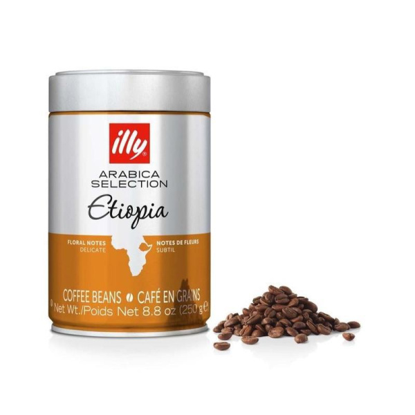Кофе в зернах Illy Etiopia 100% арабика 250 г