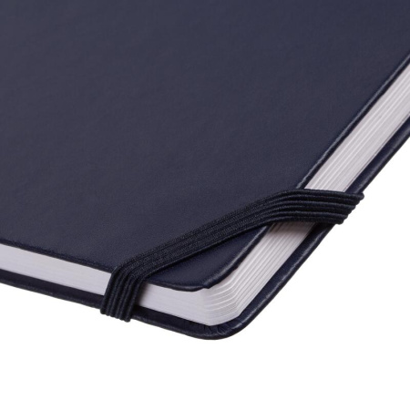 Ежедневник недатированный Attache искусственная кожа А5 136 листов синий  (140x200 мм)