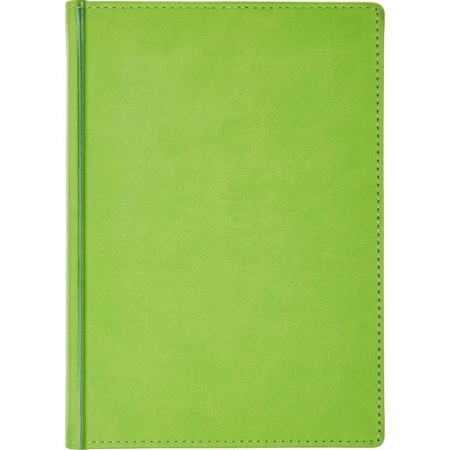 Ежедневник недатированный Attache Velvet искусственная кожа Soft Touch  A5+ 136 листов салатовый (146х206 мм)
