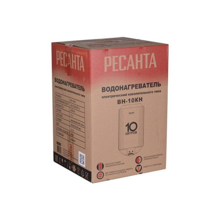 Водонагреватель накопительный электрический Ресанта ВН-10КН