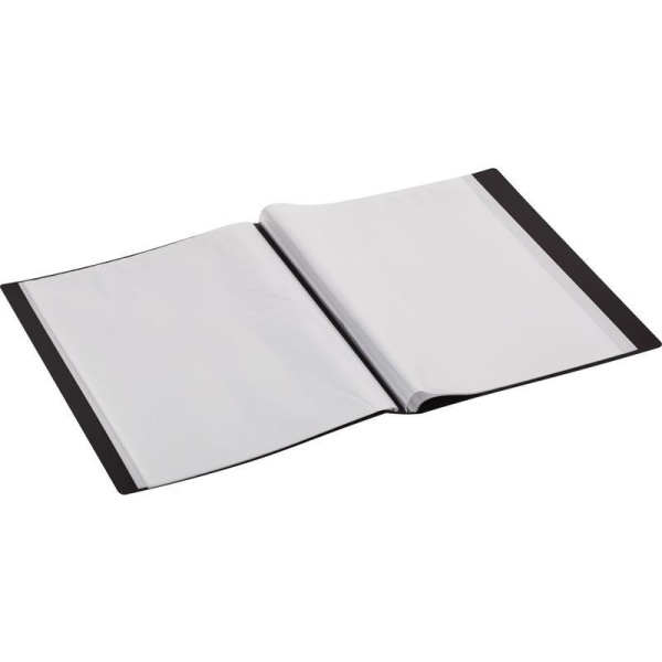 Папка файловая на 60 файлов Attache черная