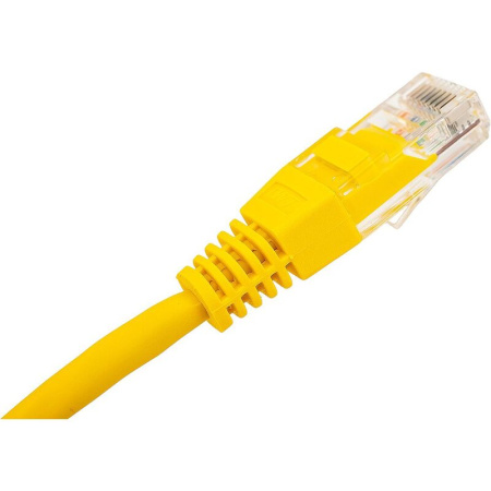 Патч-корд витая пара TWT TWT-45-45-0.15-YL cat 5e 0.15 м