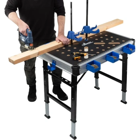 Верстак слесарный Стелла-техник ST-058 (чёрный, 845х598х885 мм)