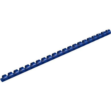 Пружины для переплета пластиковые Promega office 12мм синие 100шт/уп.  (для сшивания 80 листов) Пружины для переплета пластиковые Promega office 12мм синие 100шт/уп.  (для сшивания 80 листов)