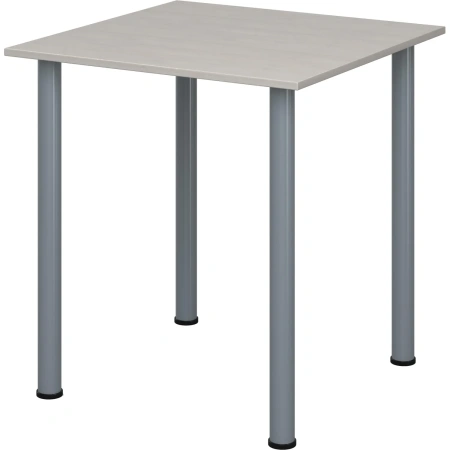 Стол обеденный Комус Мебель МДС (дуб шамони  светлый, серый)