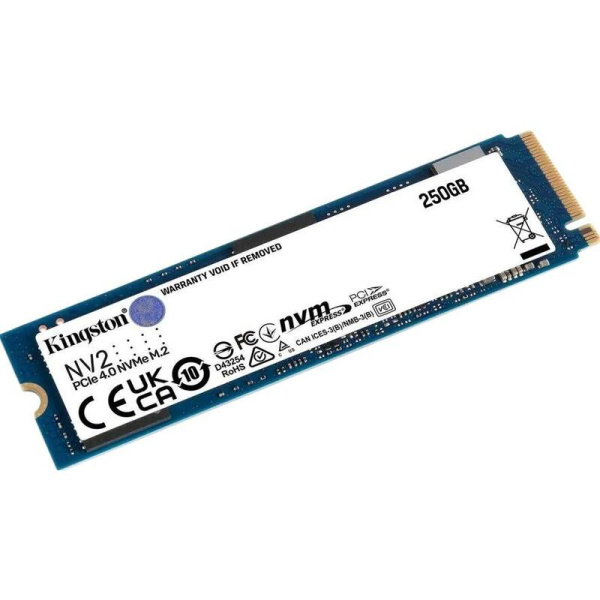 SSD накопитель Kingston NV2 250 ГБ (SNV2S/250G)