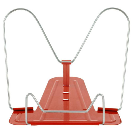 Подставка для книг Стамм металлическая красная