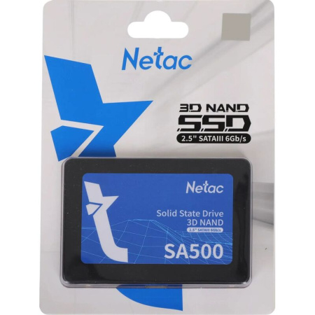 SSD накопитель Netac SA500 512 ГБ (NT01SA500-512-S3X)