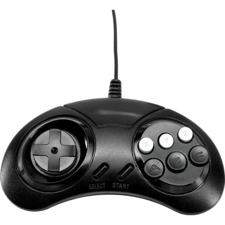 Игровая приставка (консоль) Retro Genesis 8 Bit Junior черная + 300 игр  (ConSkDn84)