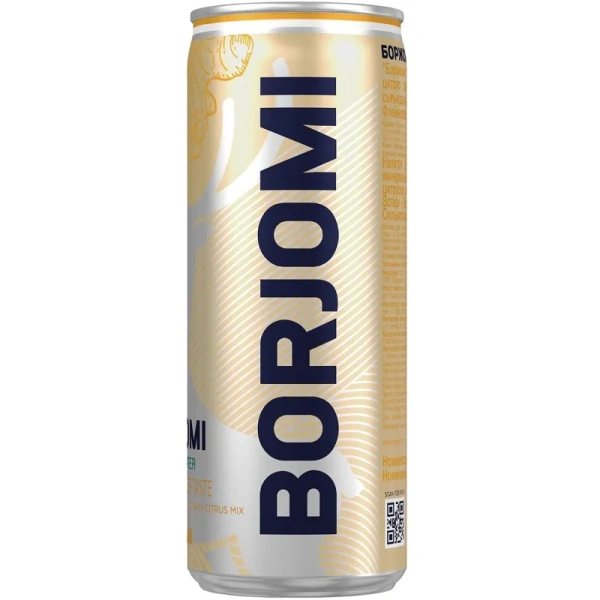 Напиток газированный Боржоми Flavored Water цитрус-имбирь 0.33 л Напиток газированный Боржоми Flavored Water цитрус-имбирь 0.33 л