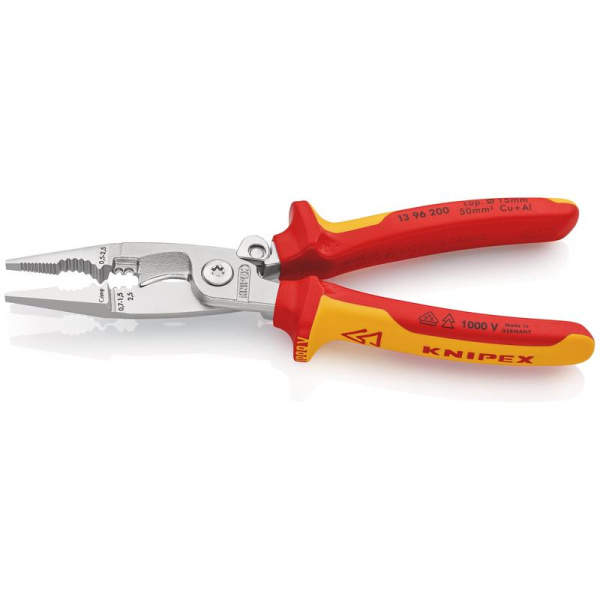 Клещи электромонтажные VDE L-200 мм KNIPEX (KN-1396200)