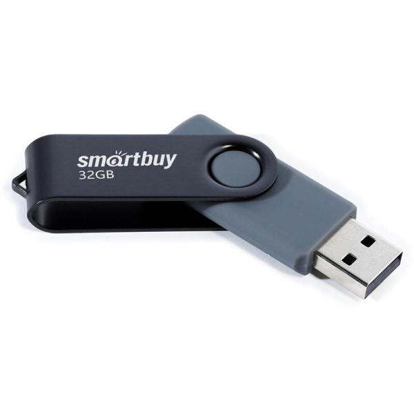 Флешка USB 2.0 32 ГБ SmartBuy Twist (SB032GB2TWK)