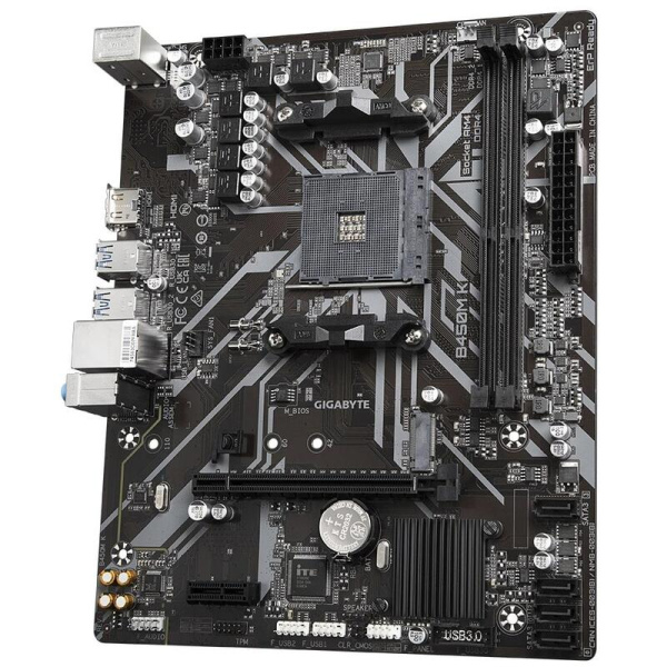 Материнская плата Gigabyte B450M K