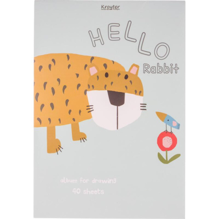 Альбом для рисования Kroyter Аnimals А4 40 листов